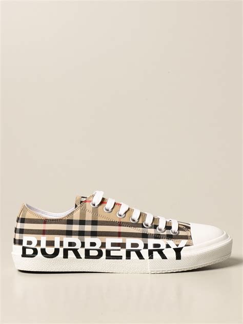 burberry low top shoes|burberry check canvas sneakers.